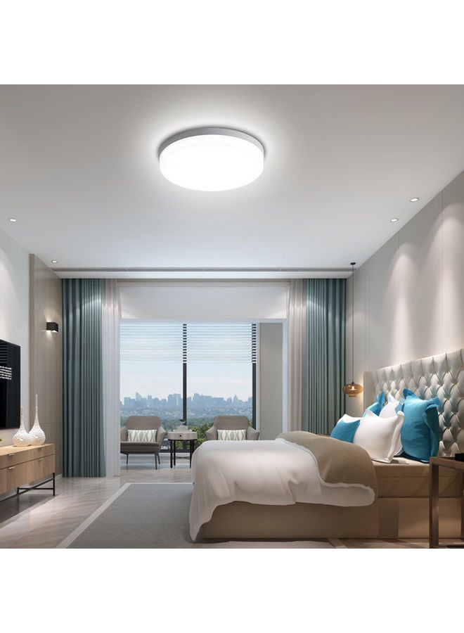 24W Round LED Ceiling Light White  - Image 3