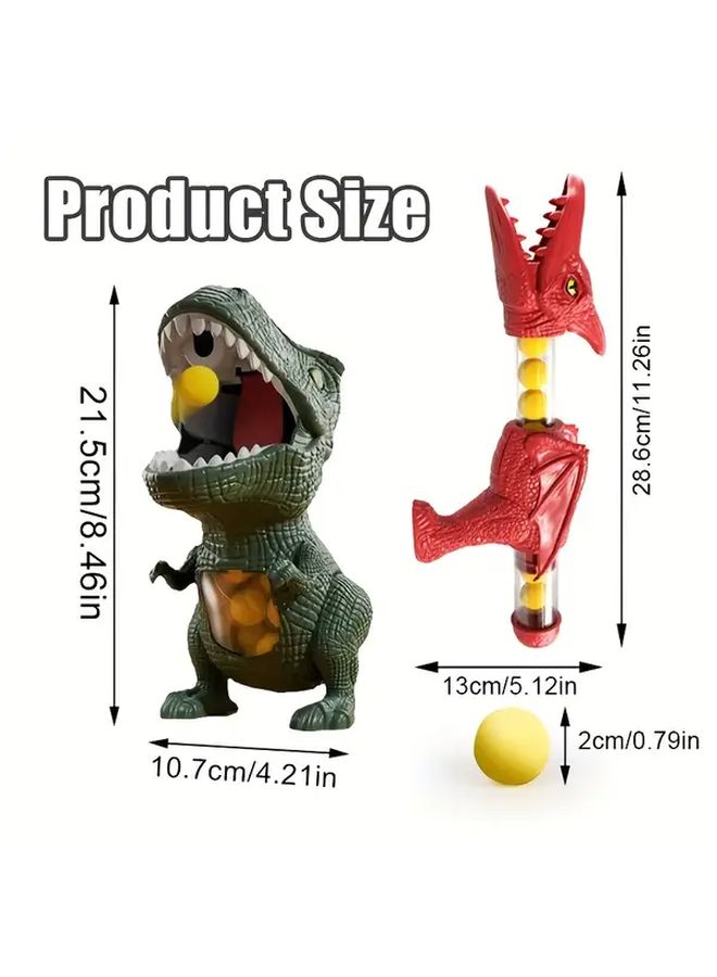 Dinosaur Tactical Airsoft Gun 2 Gun No Scoring for Parent Child Outdoor Play - Image 2