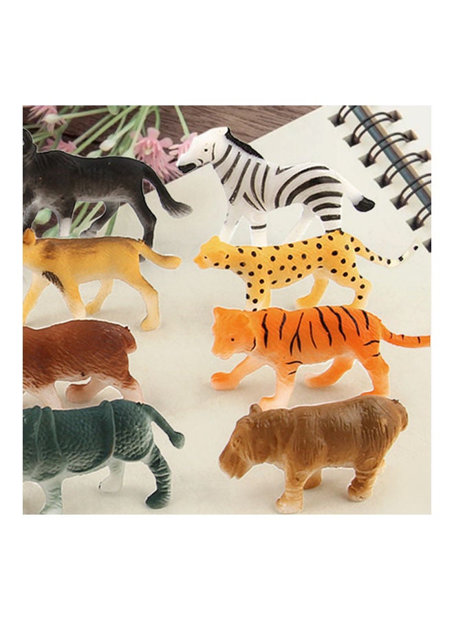 NIBEMINENT 12-Piece Hand Painted Wild Animal Model - Image 4