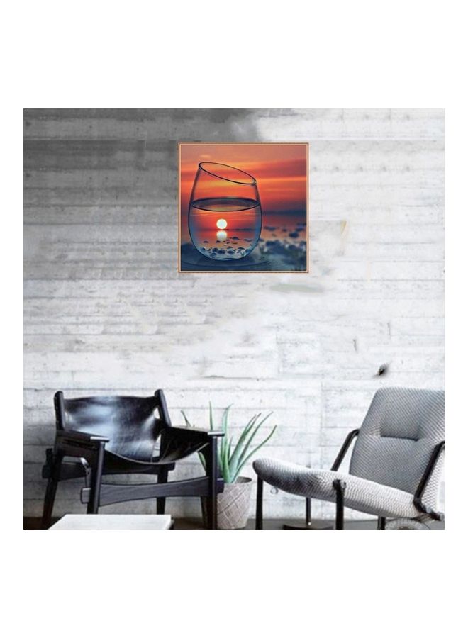 NIBEMINENT 4-Piece 5D DIY Diamond Painting Kit Multicolour - Image 2