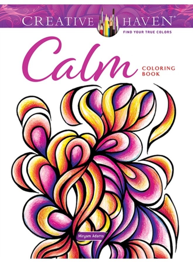 Creative Haven Calm Coloring Book - Paperback