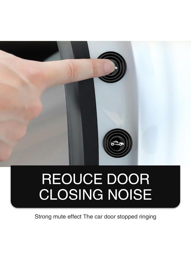 30 PCS Car Door Shock Absorber Gaskets, Anti-Collision Door Protector, Bumper Cushion with Soundproof, Universal Fit for All Cars, Durable Silica Gel Car Accessories - Image 3