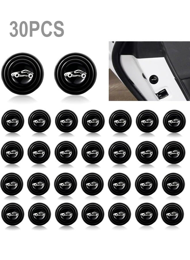 30 PCS Car Door Shock Absorber Gaskets, Anti-Collision Door Protector, Bumper Cushion with Soundproof, Universal Fit for All Cars, Durable Silica Gel Car Accessories - Image 1