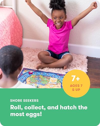 SimplyFun Shore Seekers A Fun and Interactive Math Board Game for Kids Practice Addition and Multiplication Skills Math Game for Kids 2 to 7 Players Ages 7 Up - Image 5