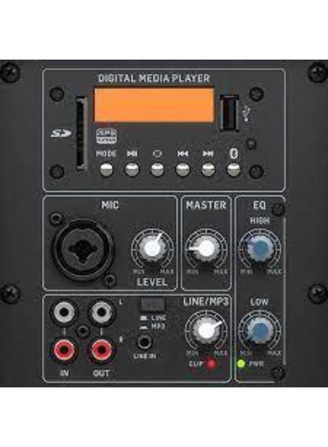 behringer PK108A 240W 8' inch Powered PA Speaker with Bluetooth  - Image 2