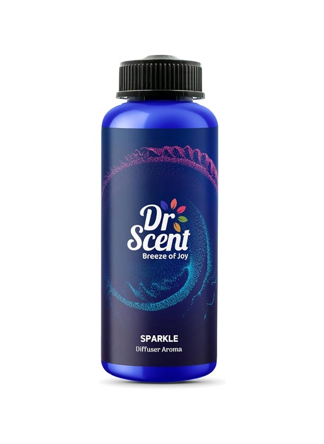 Dr Scent Diffuser Aroma Sparkle, Blend with Vibrant Bergamot, Earthy Patchouli, and Refreshing Cola Notes 500ml  - Image 1
