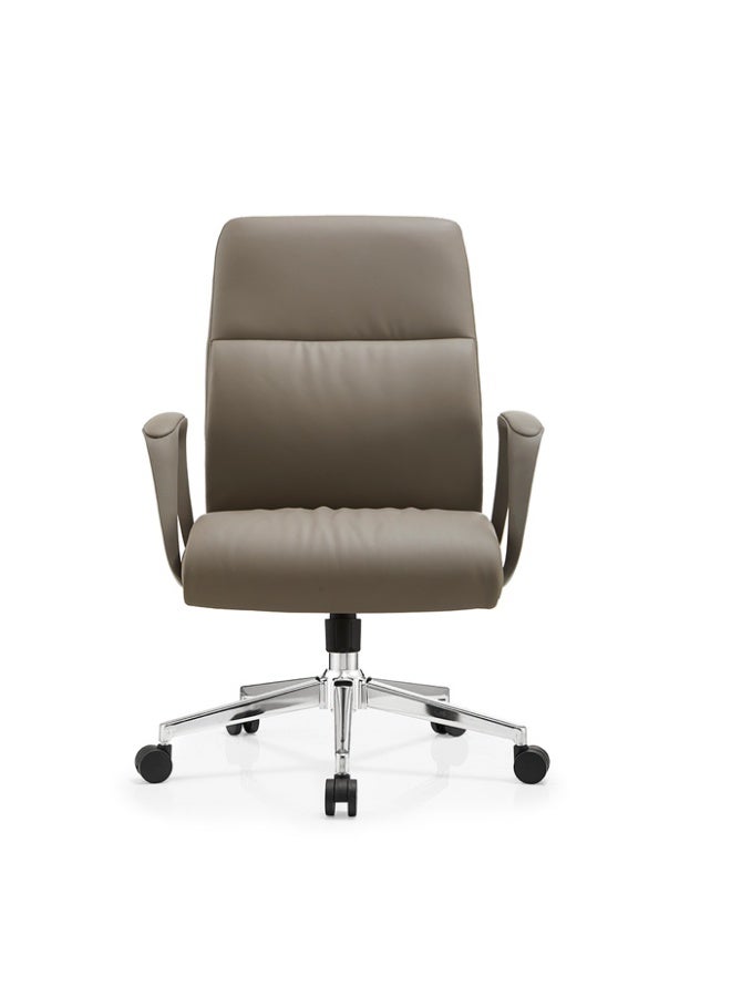 Multiwood Superior Comfort Office Seating with Deep Padding, Posture Support and Relaxed Tilt Function – Grey - Image 3