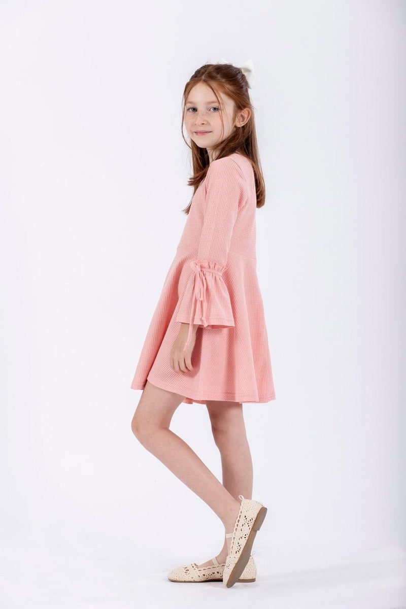 Zepkids Ribbed Fit-and-Flare Dress  - Image 4