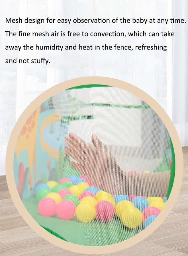 Children's ball pool playhouse Foldable ball pool tents Outdoor children's tent pool Indoor and outdoor tent game house（Excluding ball） - Image 4