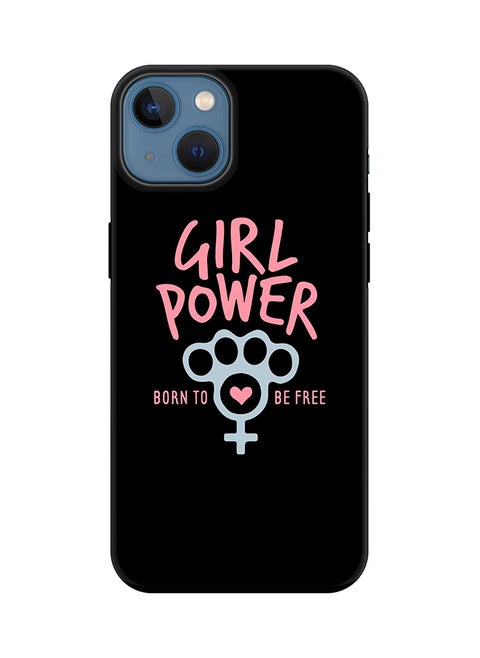 Tough Pro Series Case for Apple iPhone 14 Dual Layer hybrid PC & TPU Customized Mobile Cover Shield with inner TPU protection Matte Finish - Girl Power