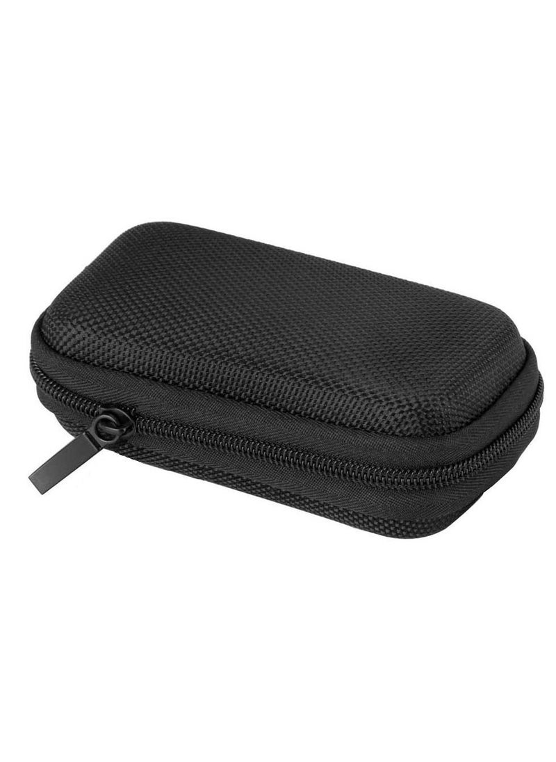 Generic Storage Bag for Earphones Bluetooth Earbuds Case Protective Hard Case Travel Organizer Pouch for Cables, Flash Drive, HDD, Power Bank  - Image 4