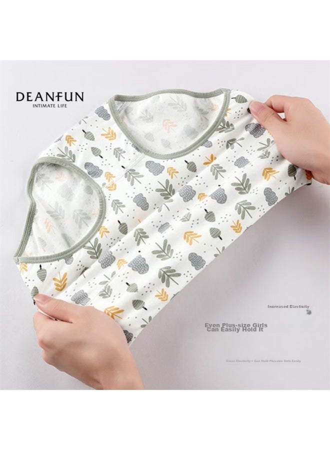 Deanfun Women's Underwear 95% Cotton Pure Printed High Waist Tummy Control Ladies' Briefs 4-pack Gift Box XL - Image 4