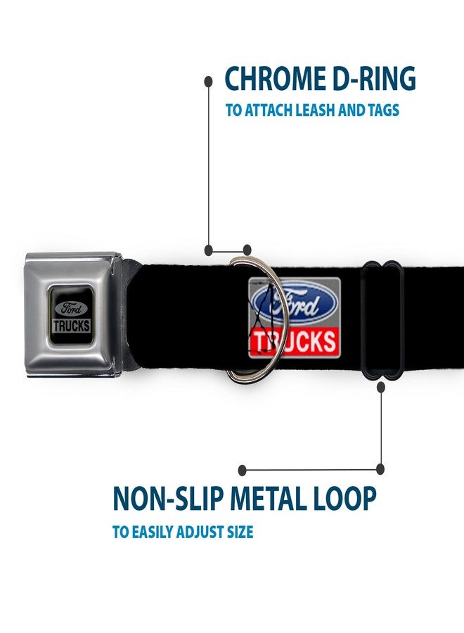 Buckle Down Buckle-Down Dog Collar Seatbelt Buckle Ford Trucks Logo Repeat 15 to 26 Inches 1.0 Inch Wide - Image 5