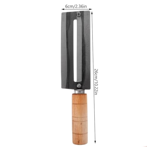 Baskety Stainless Steel Kitchen Sugarcane Peeler Knife for Fruit Pineapple, Sugarcane Cutter Kitchen Tools Black Coated (Pack of 1) - Image 2