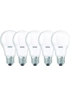 Osram Osram LED VALUE Classic A | Frosted (Replace 75W) 10W, Screw Base E27, Warm White/2700k - 1055 lm, Pack of 5  - Image 1