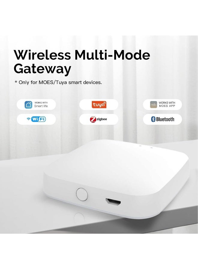 مويس Tuya Smart WiFi USB Gateway، جهاز توصيل لاسلكي منخفض الطاقة بBluetooth 5.0 + ZigBee 3.0، جسر لاسلكي للمنزل الذكي يُدار عبر تطبيق Smart Life، متوافق مع Alexa وGoogle Home - Image 3