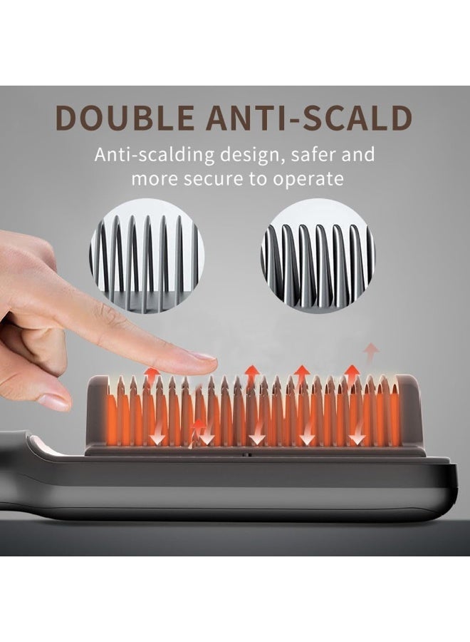 sokany Hair straightening brush - SOKANY SK-1008 thermal hair straightening comb, multi color - Image 4