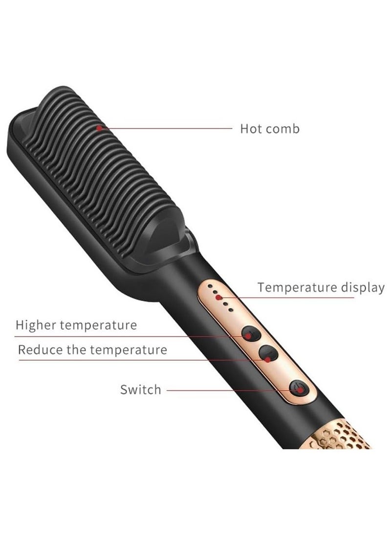 sokany Hair straightening brush - SOKANY SK-1008 thermal hair straightening comb, multi color - Image 3