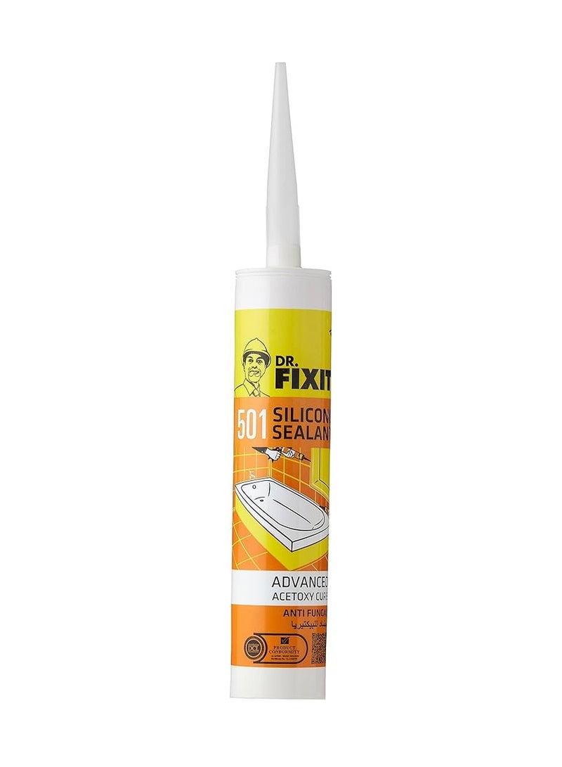 Fevicol DR FIXIT silicone sealant acetoxy cure 240 g (black) 