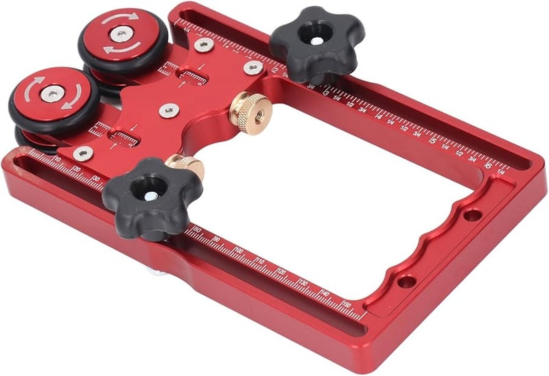 160mm Aluminum Alloy Table Saw Roller with One Way Bearing for Kickback Prevention and Accurate Woodworking Guide - Image 3