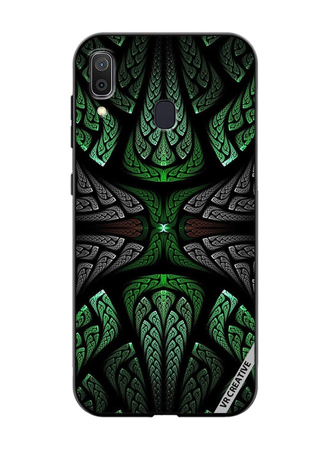 VR CREATIVE Protective Case Cover For Samsung Galaxy A30 Mandala Design Multicolour - Image 1