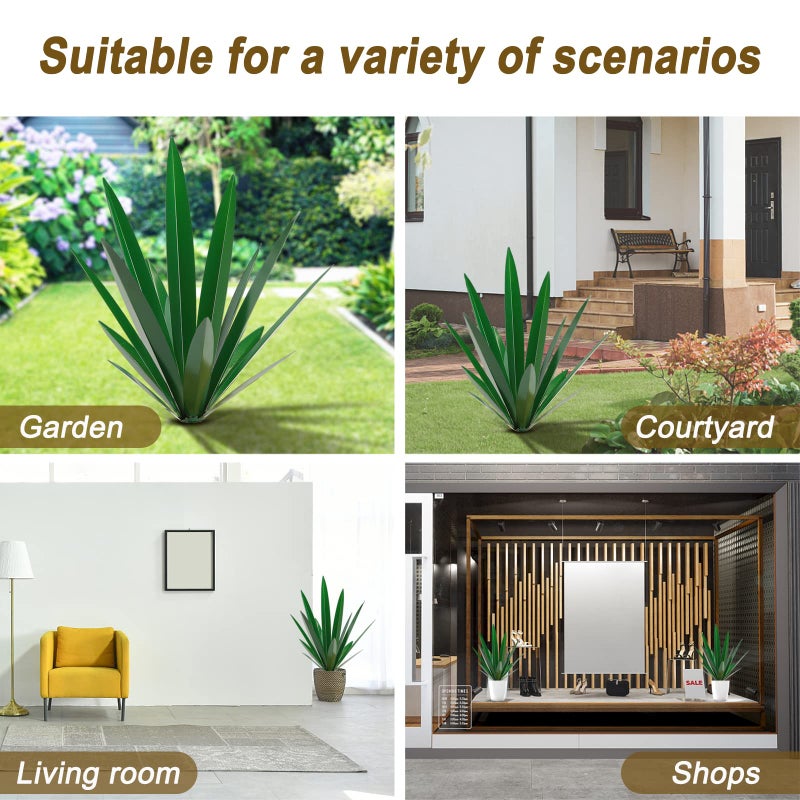 Homight Metal Tequila Country Sculpture DIY Tequila Plant Home Decor Country Tequila Garden Ornament Indooutdoor Statuette Patio Lawn Patio Stake Decoration Gift to The Gardenâ€¦ - Image 4