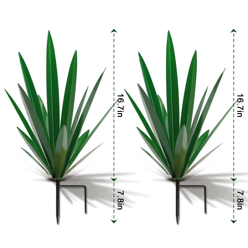 Homight Metal Tequila Country Sculpture DIY Tequila Plant Home Decor Country Tequila Garden Ornament Indooutdoor Statuette Patio Lawn Patio Stake Decoration Gift to The Gardenâ€¦ - Image 2