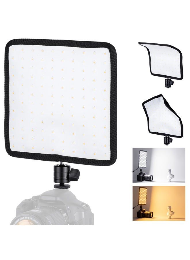 Fomito Falconeyes RX-8TDs Foldable Flexible LED Light Panel Kit 2500K-6500K CRI95 On-Camera Lamp Daylight Splash-Proof for Video Studio Photography Lighting - Image 1