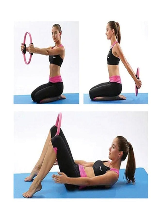 ZCM-HAPPY Pilates Fitness Circle Ring 38X38cm  - Image 4