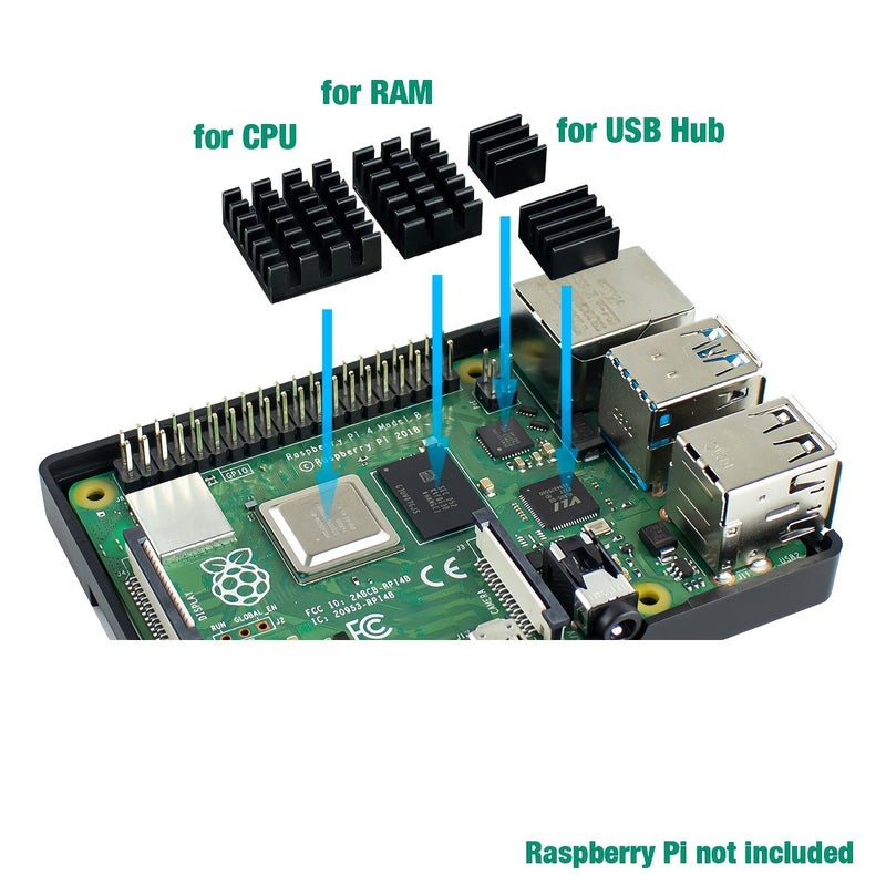 1 Set 3.5 Inch LCD Touch Screen ILI9486 480x320 SPI TFT Display With ABS Protective Case Shell Compatible With Raspberry Pi 4B - Image 4