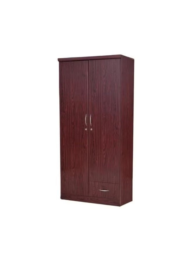 SULSHA 2 Door Wooden Wardrobe Cabinet Cupboard Engineered Wood Perfect Modern Stylish Heavy Duty - Image 2