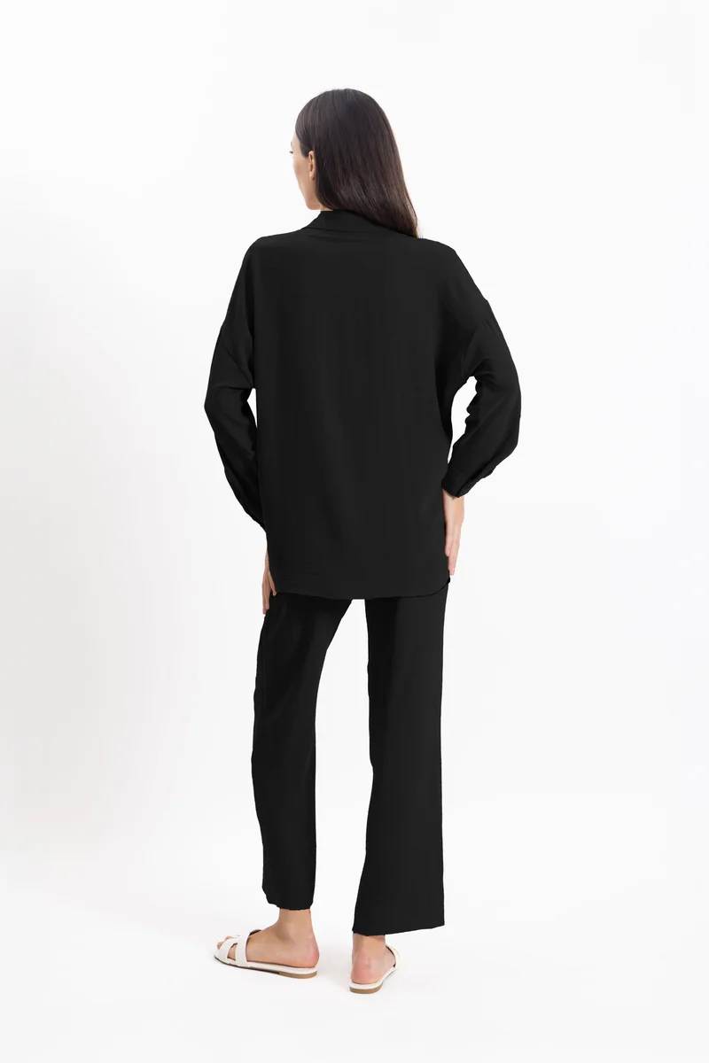 SHAPES LIGHTWEIGHT DETAILED SHIRT SET