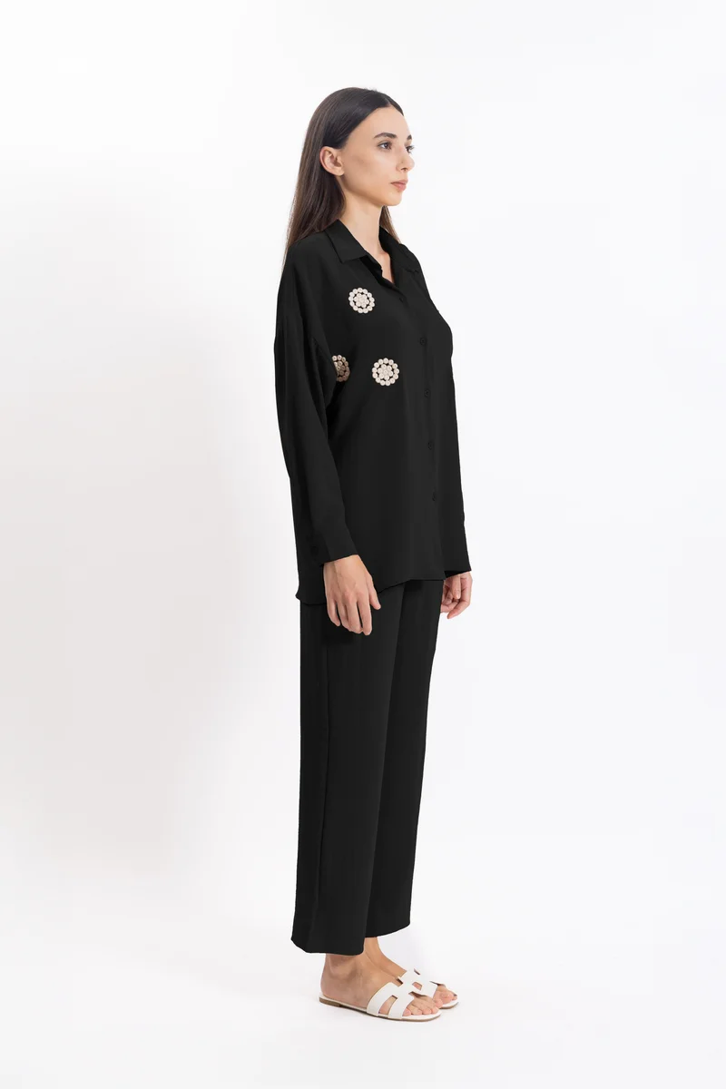 SHAPES LIGHTWEIGHT DETAILED SHIRT SET
