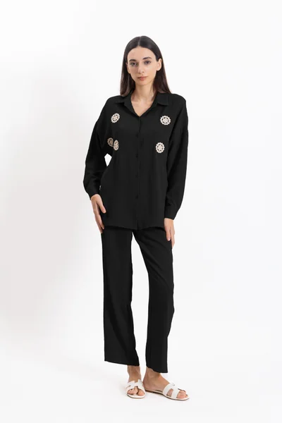SHAPES LIGHTWEIGHT DETAILED SHIRT SET