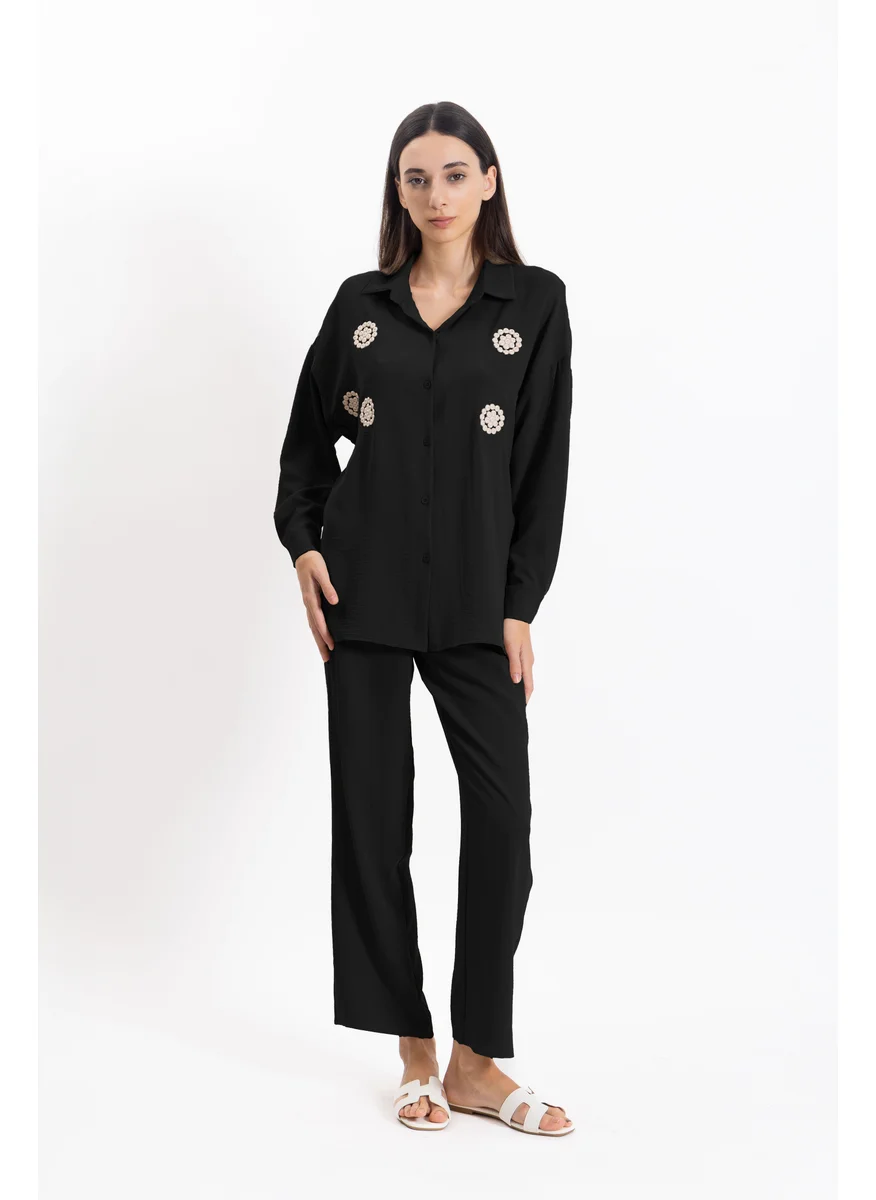 شايبس LIGHTWEIGHT DETAILED SHIRT SET