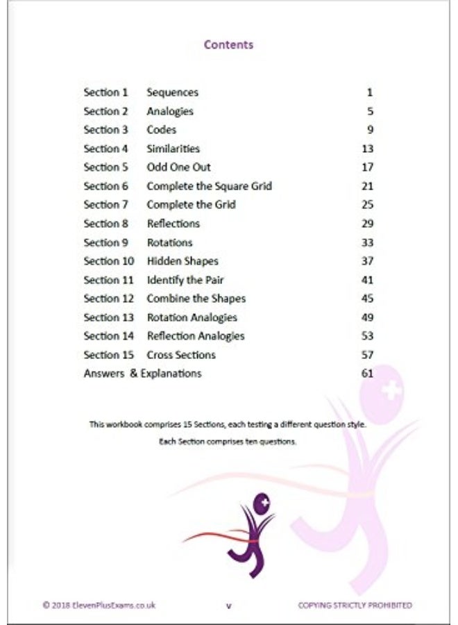 11+Essentials Non-Verbal Reasoning 2D Book 1 - Image 3