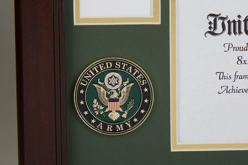 Allied Flag Allied Frame U.S. Army Medal and Award Frame with Medallion -13 x 16 - Image 2