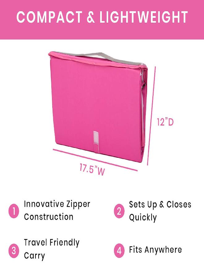 Delta CHILDREN Disney Minnie Mouse Sit N Play Portable Activity Seat for Babies by Delta Children - Floor Seat for Infants - Image 4