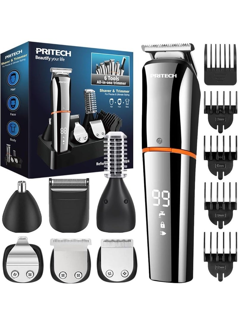 PRITECH Hair Clippers, Beard Trimmer for Men, Cordless Hair - Image 1