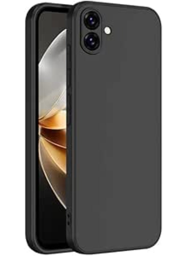 Protective Cover For Samsung  Galaxy M05 , Slim Fit Soft Back TPU Case Flexible Silicone Cover Compatible For Samsung Galaxy M05 - Black