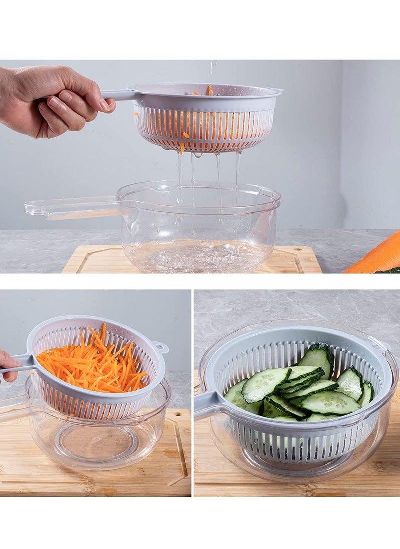 12 In 1 Multifunction Food Chopper Vegetable Slicer with Container Dicing Machine Food Slicer