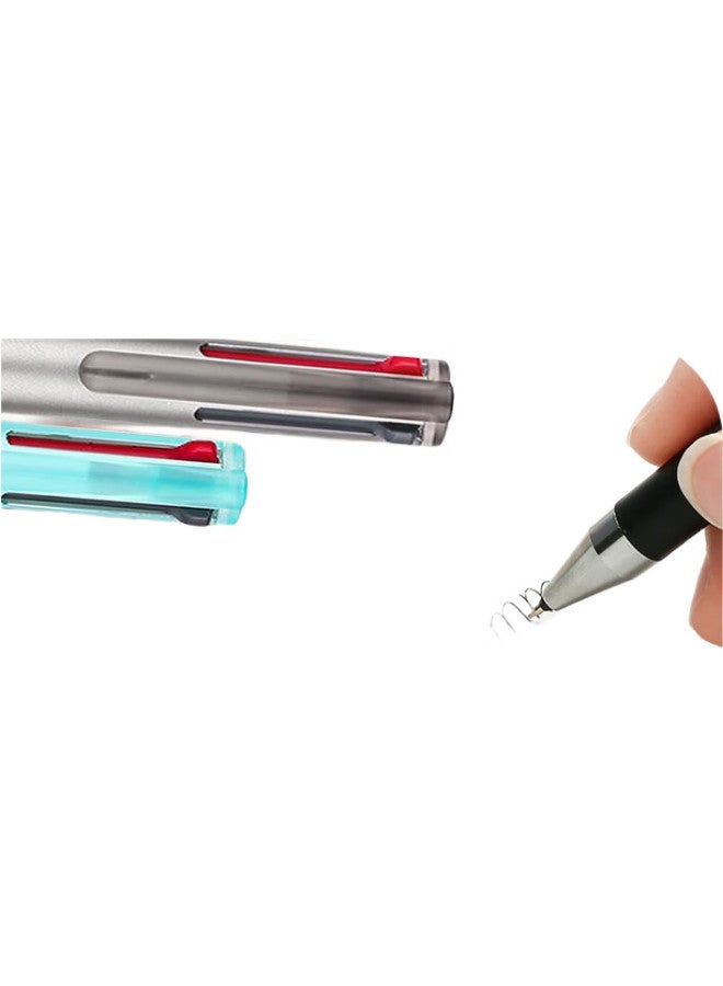 Pilot Juice Up Three-Color Gel Pen, Colorful Ink Pen, Quick-Drying, For Exams And Office Use, Lkjp-50S4 0.4Mm White, Single Pen - Image 1