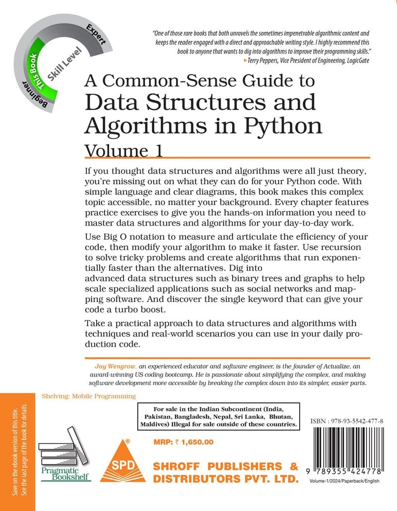 A Common-Sense Guide to Data Structures and Algorithms in Python: Level Up Your Core Programming Skills (Grayscale Indian Edition) - Image 2