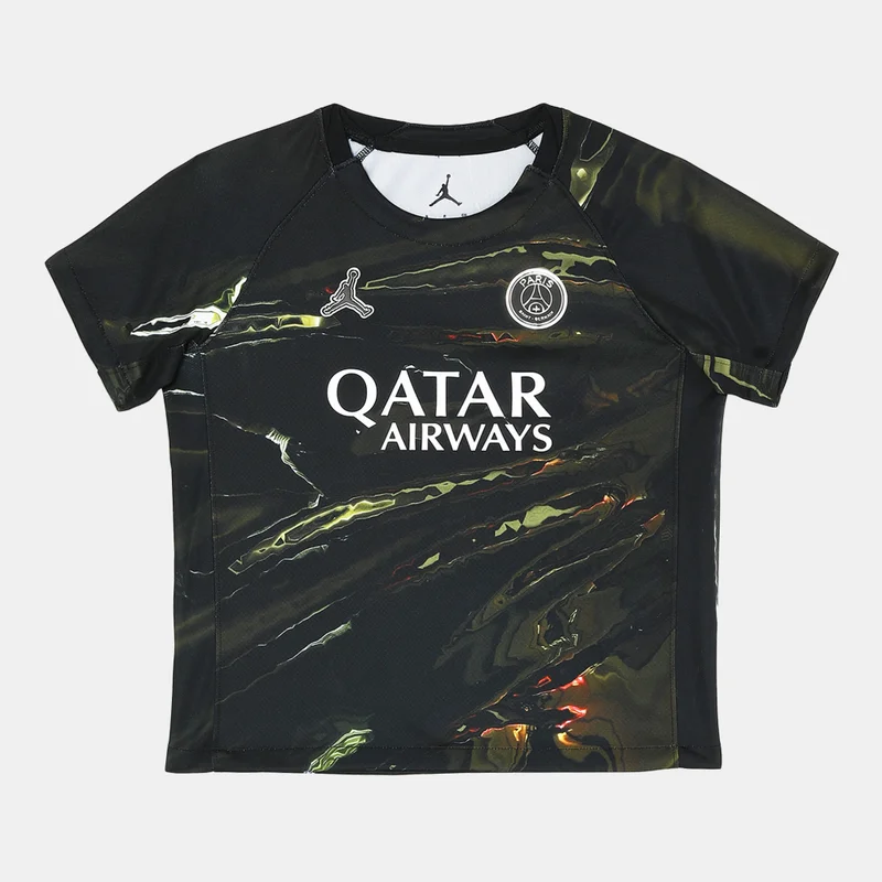 Jordan Grey Kids' Paris Saint-Germain 2026 Stadium Night Edition Replica Football Kit  | Best Price UAE