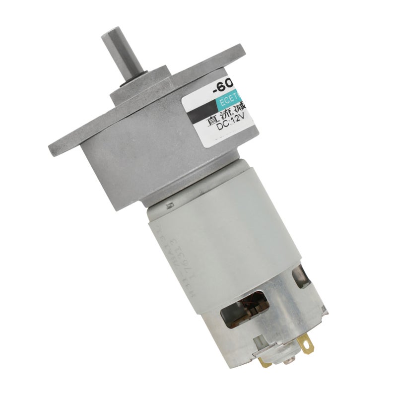 XD DC Motor: 35W 12/24V With Pure Copper Wire Coil, Wear-Resisting Metal Gear - High Torque Low Speed, Speed Adjustable Reversible Motor For Office Home Production Automation, Electronics, Aviation Model - Image 5