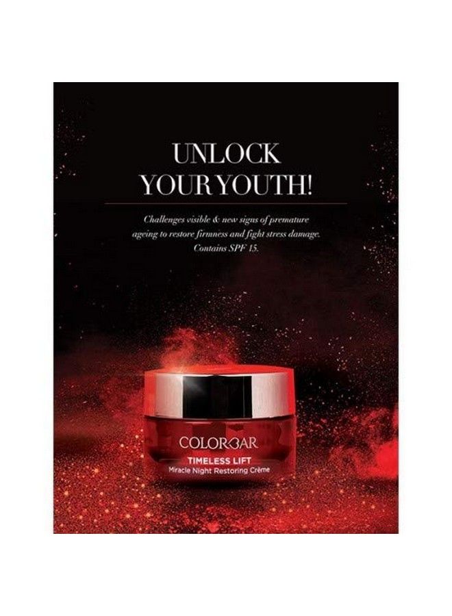Colorbar Timeless Lift Miracle Night Restoring Crème 25 G - Image 4
