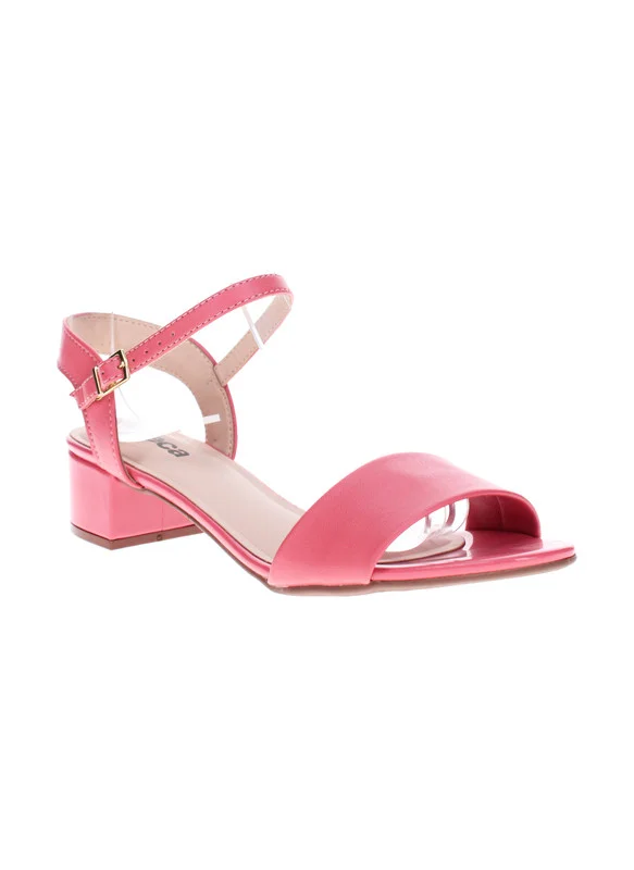 MOLECA Moleca Ladies Low Heel Sandals Rose | Made In Brazil