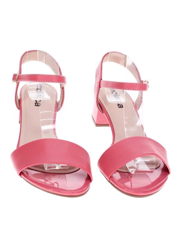 MOLECA Moleca Ladies Low Heel Sandals Rose | Made In Brazil