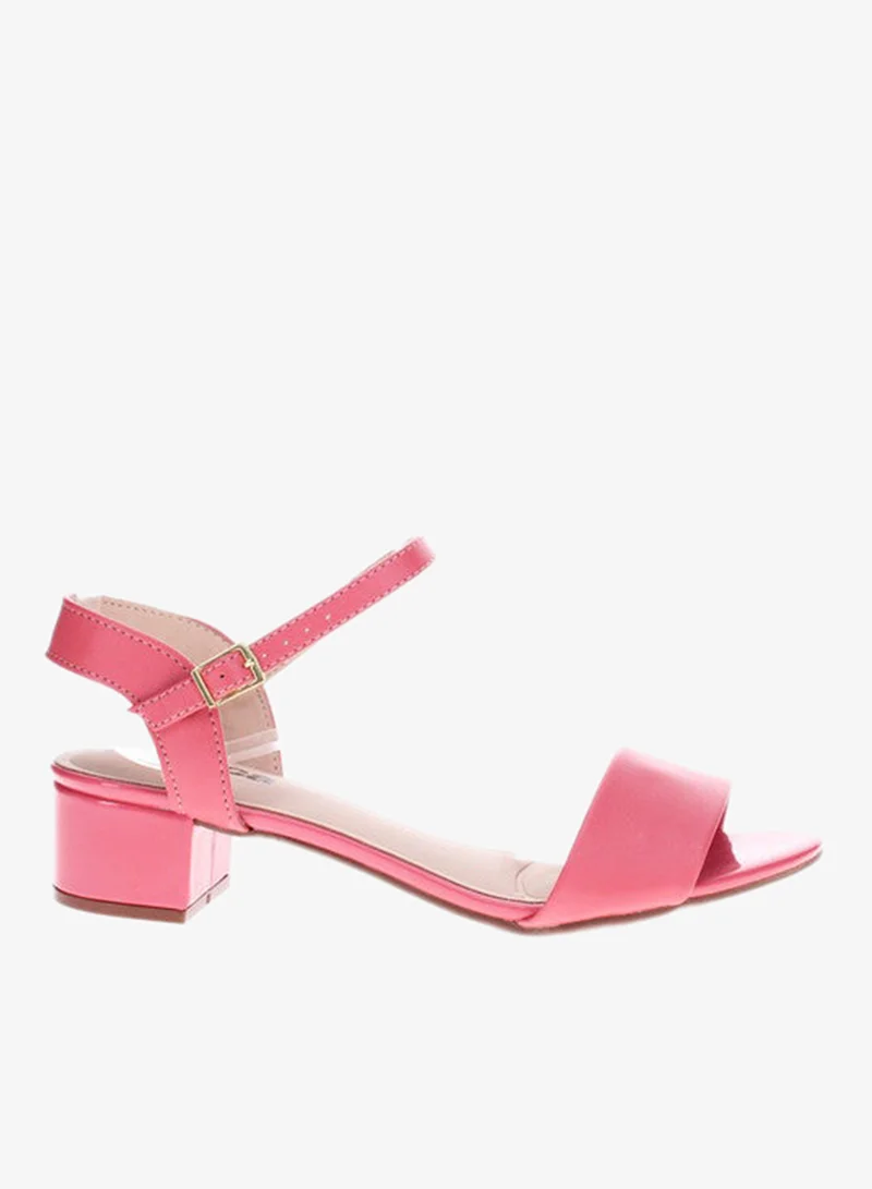 MOLECA Moleca Ladies Low Heel Sandals Rose | Made In Brazil