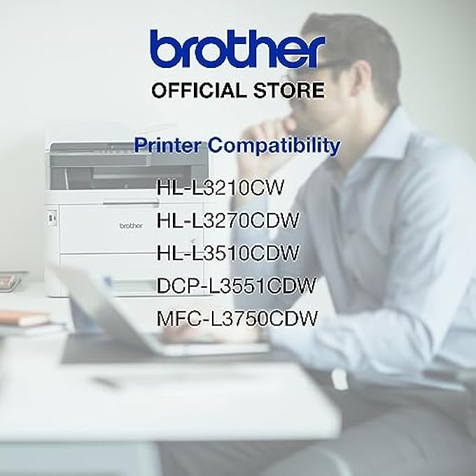 GENUINE TN273Y STANDARD YIELD YELLOW INK PRINTER TONER CARTRIDGE, PRINTS UP TO 1,300 PAGES-1PC - Image 3